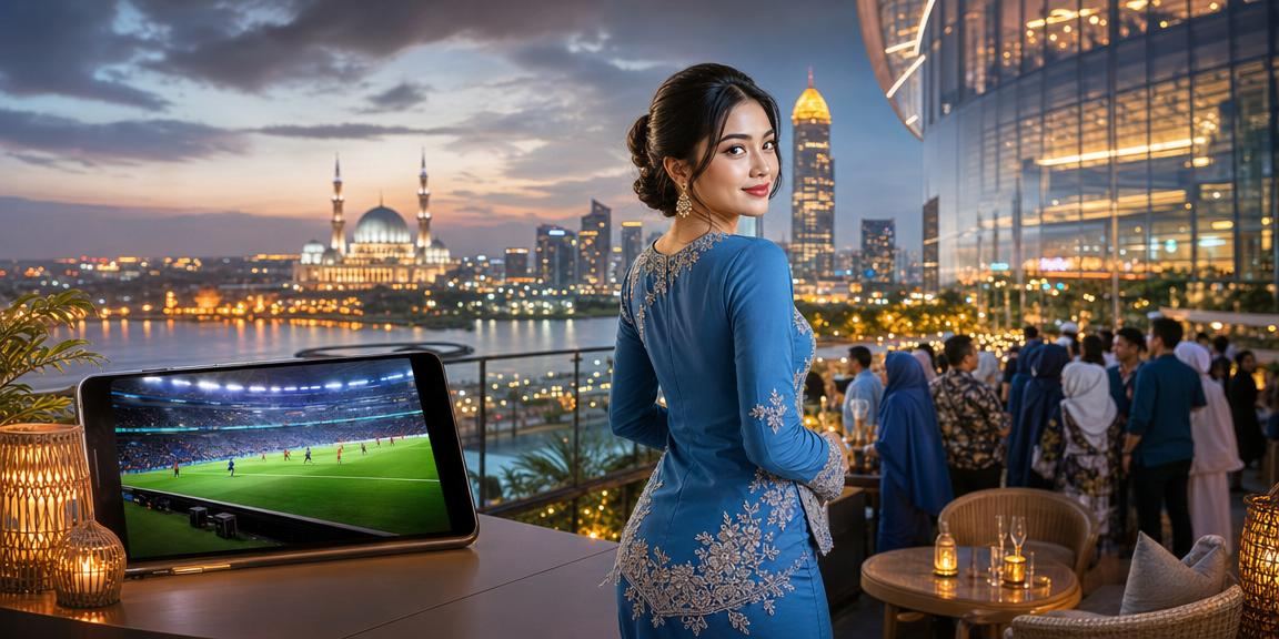 Pengguna Malaysia di Selangor membuat pertaruhan esport menerusi telefon pintar